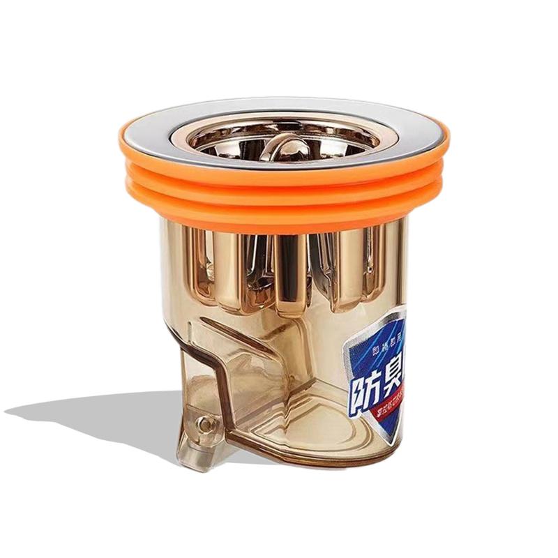 Toilet Shower Floor Drain Backflow Preventer Sewer Core for-Kitchen Bathroom Anti Odor Floor Strainer-Filter Sewer Core-Home