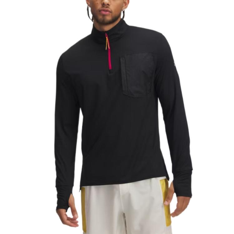 Under Armour Launch Trail T Shirt Men's Black 1383244-002