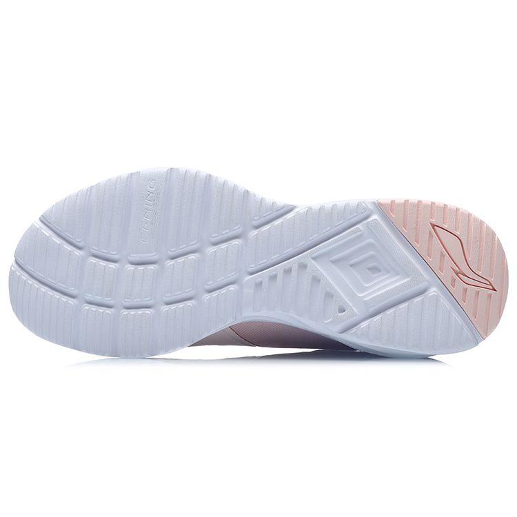 Li Ning Shock Absorbing Durable Low Top Running Shoes Women Sneakers Purple Pink ARHR120-1