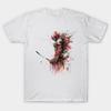 Asian Size Cotton Unisex Tshirt Print T-shirt Dark Deadpool T-shirt No-Cut Print Regular Fit