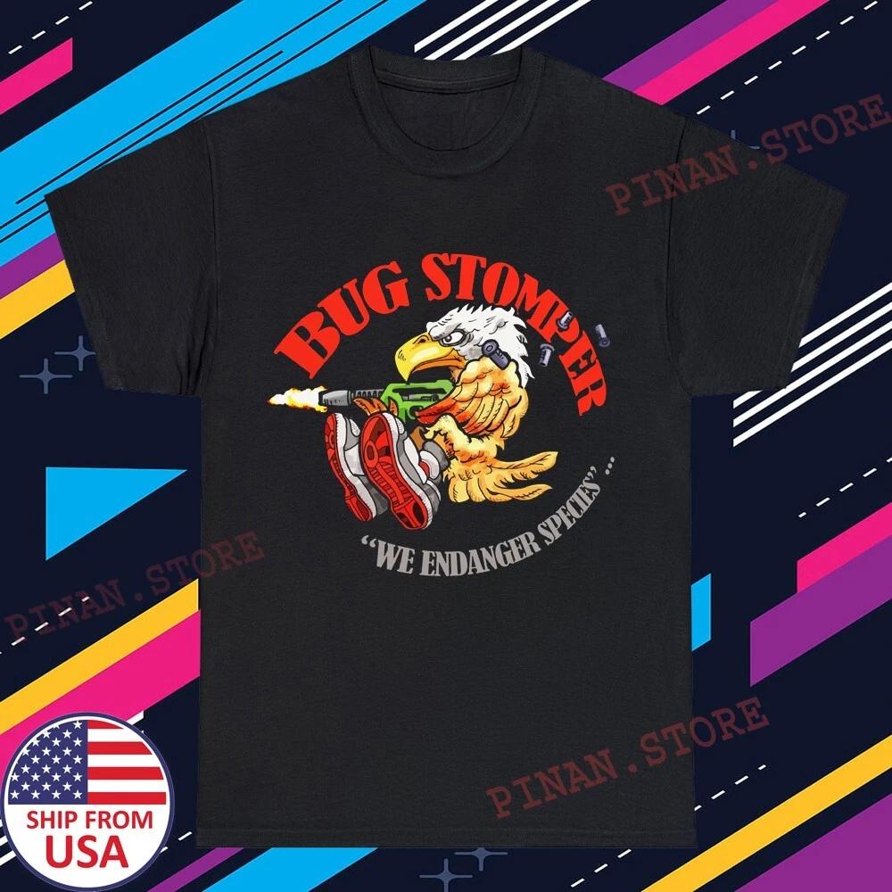 Alien Bug Stomper We Endanger Species Men s Black Navy Size S-5XL M