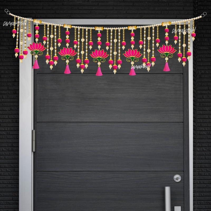 

Тораны для входной двери, Подвески для двери для украшения дома, Лотос Торан | Торанам для входной двери, Торан для украшения дома