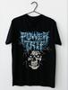 NUOVA T-shirt in Cotone Manica Corta Nera Taglia Unica Band Power Trip AR402