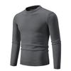 Autumn Mens Knitwear Thin Basic Elastic Slim Fit Inner Layer Thin Sweater Solid Color Casual Warm Slim High Quality Pullovers