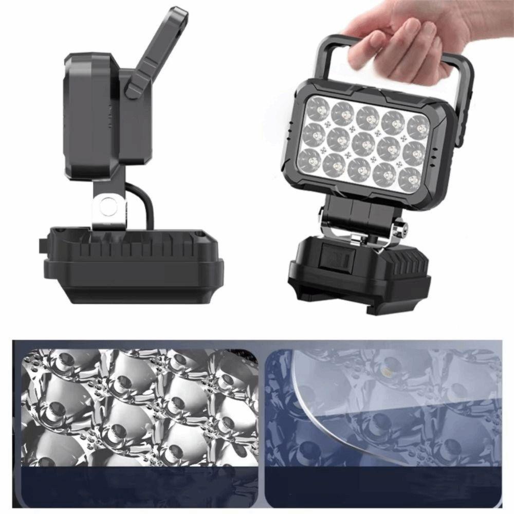 15 Beads LED Working Light Portable LED Spotlight New LED Working Lamp  Camping