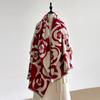 Luxury  Cashmere Scarf Women Winter Shawl And Wraps  Design Caps Thick Blanket Bufanda Stoles Echarpe Femme Pashmina