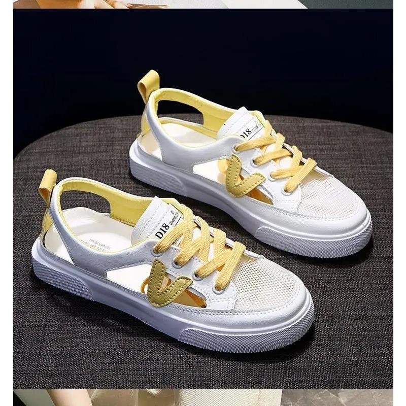 Fashion 2025 Women' Sandals New Korean Fish-mouth Sandals Metal Decorative Transparent Women's Shoes Large Zapatos Para Mujer