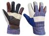 Insulated Work Gloves, Reinforced with Split Leather, R. 11