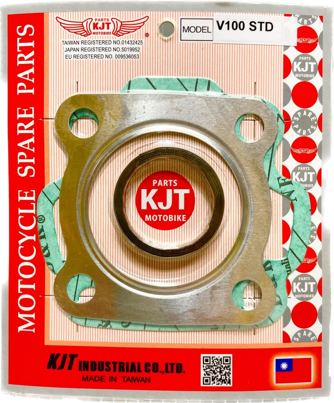 

Gasket Kit Address V100 STD 52.5mm (for Normal 100cc) (V100STD-GASKIT 3 Piece Set of