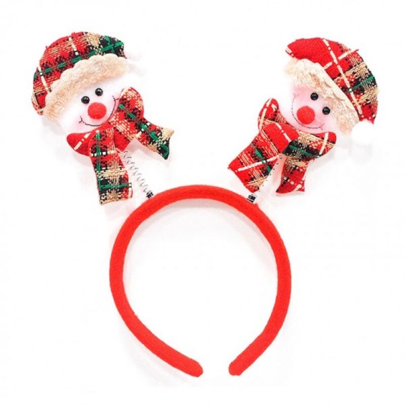 Cute Christmas Headband (Snowman) Party Hairband