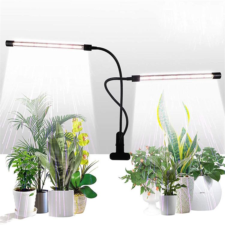 80 LED Indoor Plant Grow Lights with Timer, Dimmable Full Spectrum for Seedlings & Succulents