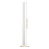 2Pcs Acrylic Baking Ruler Dough Thickness Guide for Uniform Cookie Crust Rolling Pin Aid Biscuit Making Essential Tool Set