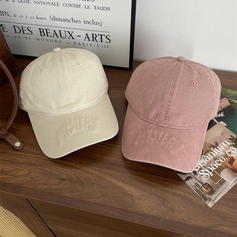 New cotton versatile big head circumference hat men's and women's indentation trendy baseball cap spring sunscreen cap