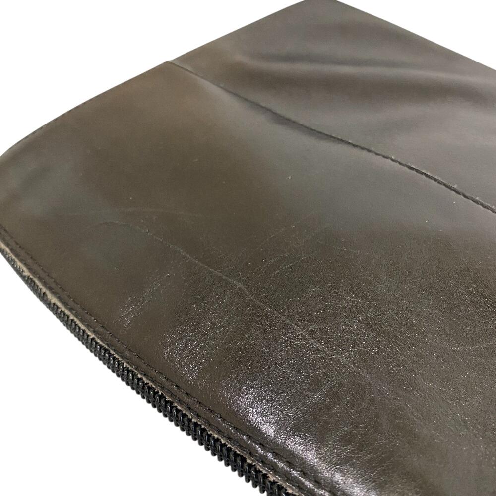 Salvatore Ferragamo leather boots black leather Used