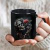 Skull Ceramic Coffee Mug Water Cup Gift
