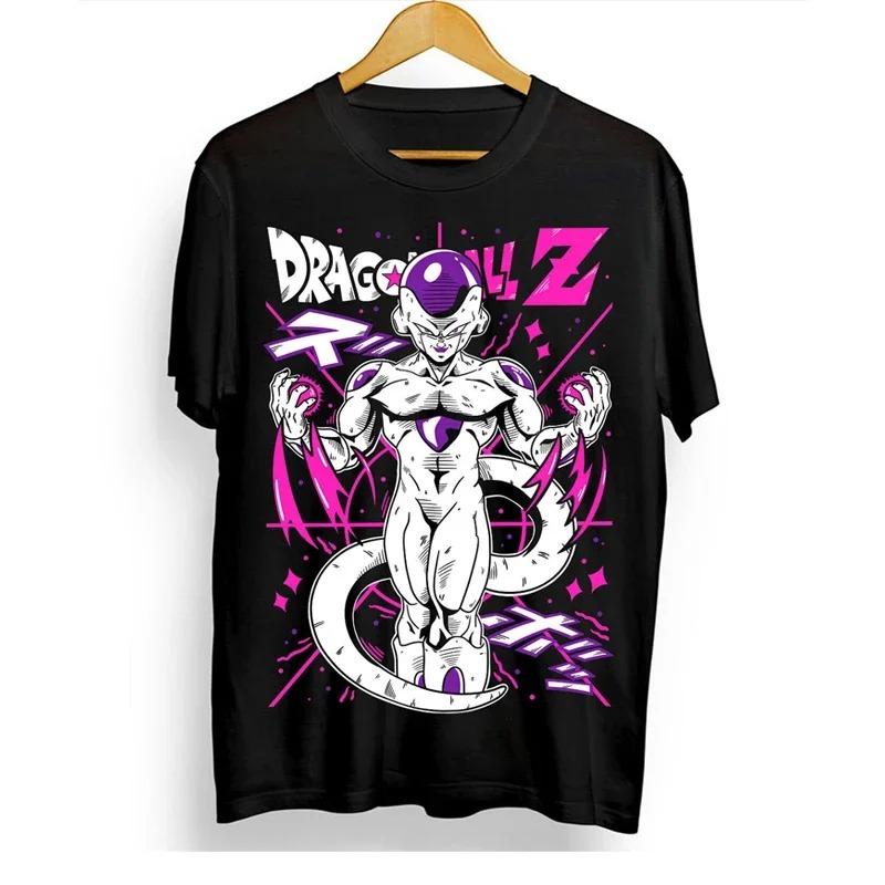 Dragon Ball Z Men Women Men Son Goku T Shirts Vegeta Oversized 100% Cotton Clothes Funny Short Sleeve Crewneck Tee Shirt New Arrival T-Shirts
