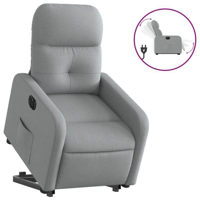 VidaXL Electric Recliner, Relaxation Chair with Adjustable Backrest and Footrest, Living Room Seat 3206813