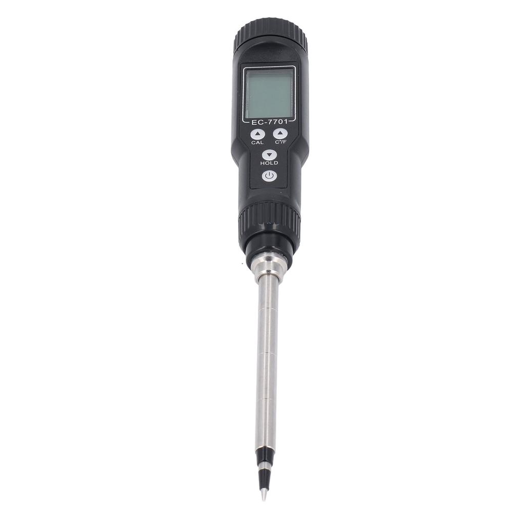 Digital Soil Meter, Portable EC Tester with LCD Backlight Display for Greenhouse Horticulture Farmland