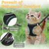 Cat Harness and Leash for Walking, Escape Proof Soft Adjustable Vest Harnesses for Cats, Easy Control Breathable Reflective Strips Jacket