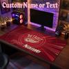 Detroit Red Wings Customized Name Text Mouse Pad, Large Desk Mouse Mat Personalized Home Office Present