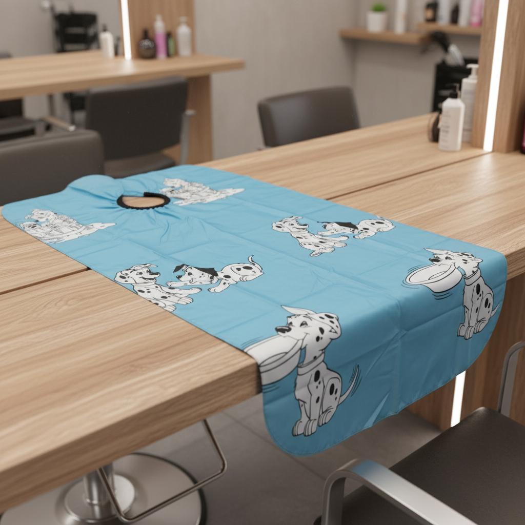 Children' Hairdressing Cape for the Salon Large Haircut 70X120 Buckle