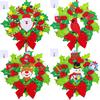DIY Felt Christmas Craft Kit Wall Hanging Christmas Tree Snowman Wreath Penguin Decoration Xmas Party Favors for Kids Toddlers