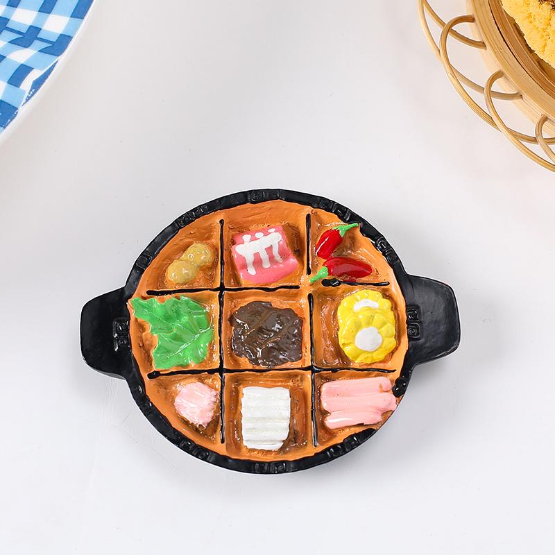 Creative Resin Tomato Baguette Simulation Accessory