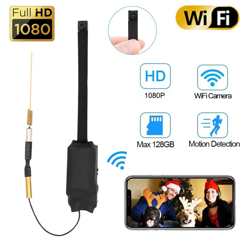 HD 1080P DIY Camera WiFi IP Mini Camera Night Vision Motion Detection Remote Viewing P2P Wireless Mini Camera Loop Recording