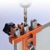 Stainless Steel Extended Knurled Drill Sleeve Woodworking Dowel Drill Locator 3 in 1 Puncher Accessories