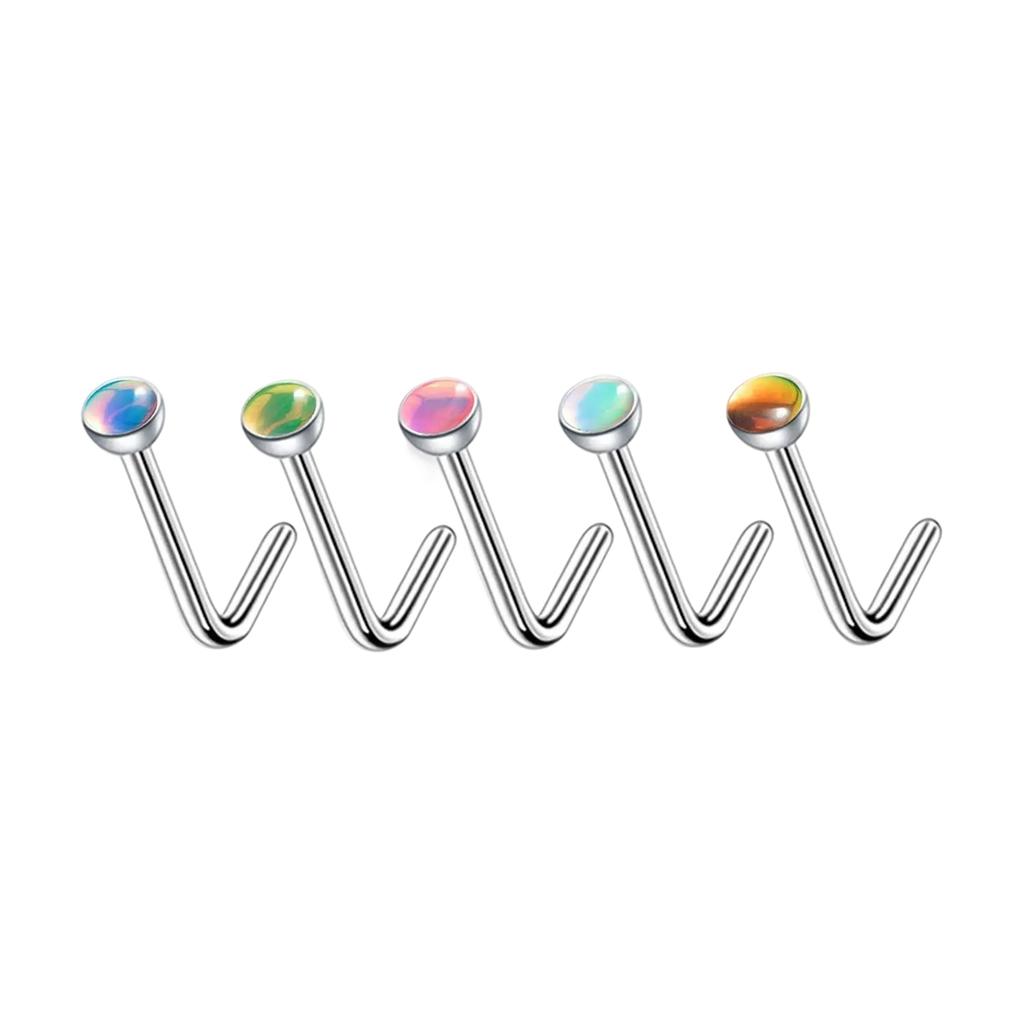 Nose Piercing Jewelry Nose Studs Set Alloy Nose Decorations Nose Piercings Alloy Texture Suitable for Comfortable Wear