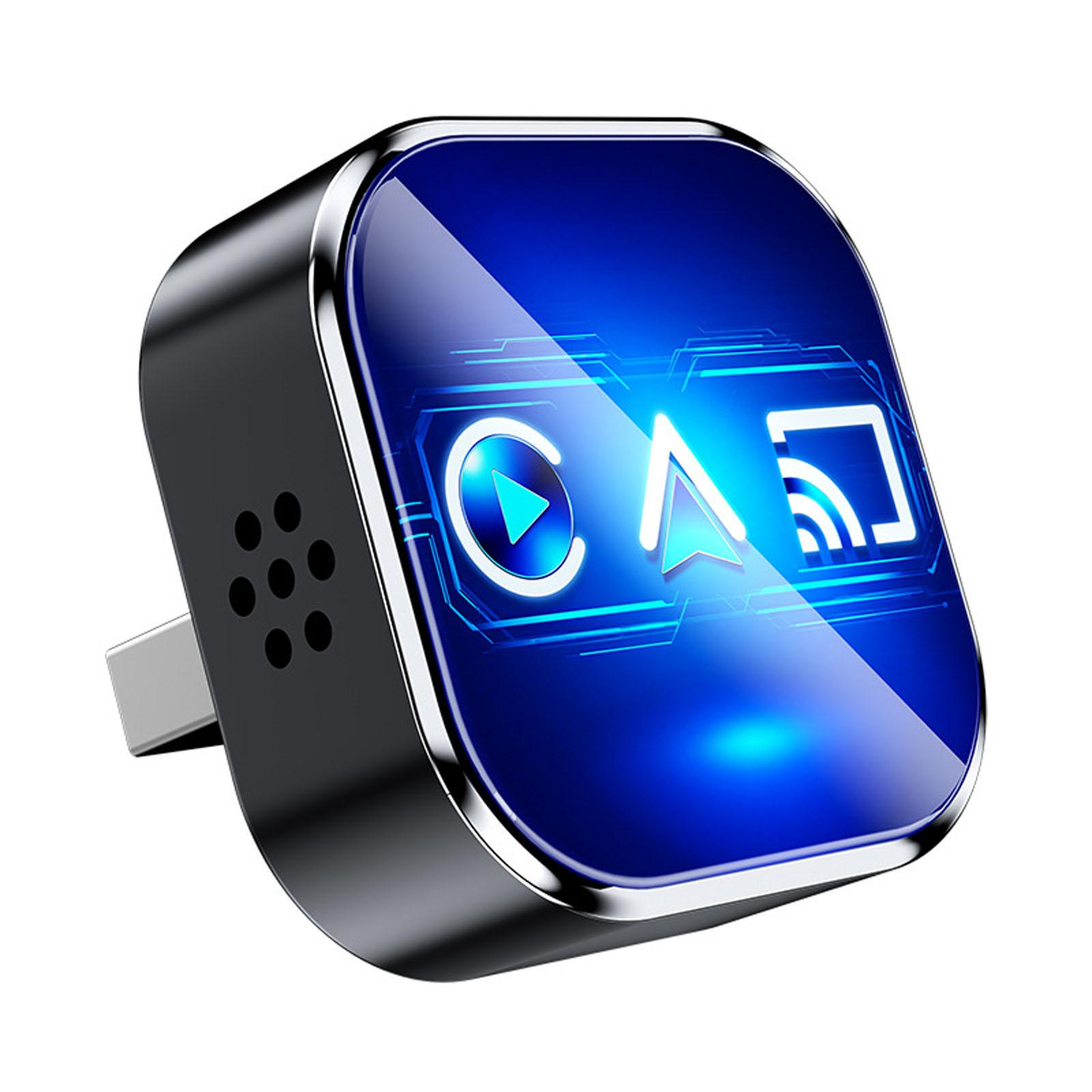 

3in1 Screen Mirror Adapter, Upgrade Screen Mirror IOS Phone, Wired To Wireless Adapter, With 2.4/5 Ghz WiFi&Bluetooth 5.0, Plug And Play, One Size