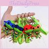 Colorful Pvc Ninja Turtles Keychain Adorable Silicone Bag Charm For Kids Gifts