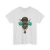 Skull Gang Graphic Tee | Skull with Cap and Gold Chain Shirt, Urban Legends Tee