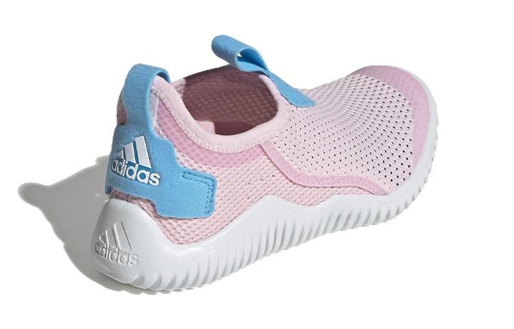 Adidas Summer.Rdy Fabric Comfortable Slip Resistant Abrasion Resistant Low top Kids' Running Shoes Pink GY9398