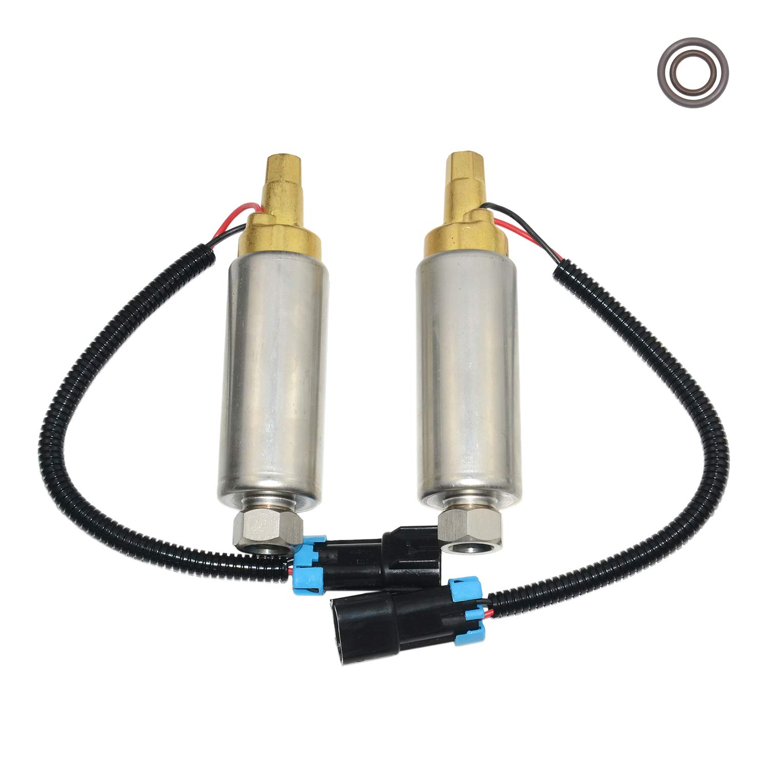 

Set of 2 Electric High Pressure/Low Pressure Fuel Pump Mercury Mercruiser Marine Boat 4.3L
