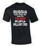Political Russia Didn't Make Me Adult Unisex Short Sleeve Tee Shirt Black