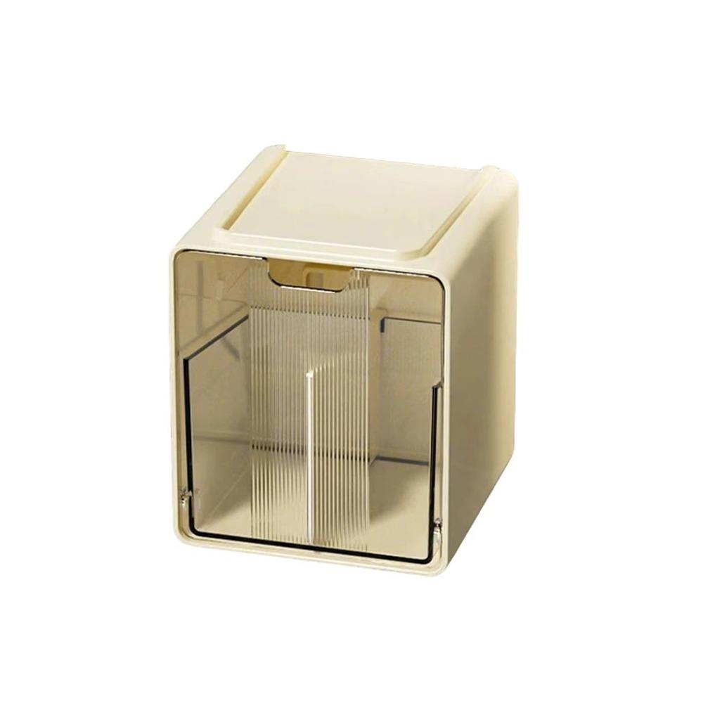 Hanging/Hook Style Drawer Style Storage Box Transparent Self Adhesive Under Desk Drawer Organizer Large Capacity Space Saving