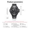 Top Sales Men's Digital Watches Precision Timekeeping and Modern Style LED Dual Display Men's Sports Watches