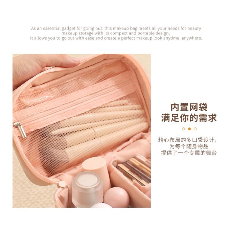 Large Capacity Candy Color Portable Handheld Cosmetic Bag