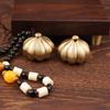 Brass Winning Point Is Holding Hand Pieces Rotatable Pure Metal Crafts Garlic Furnishings Small Copper Ware