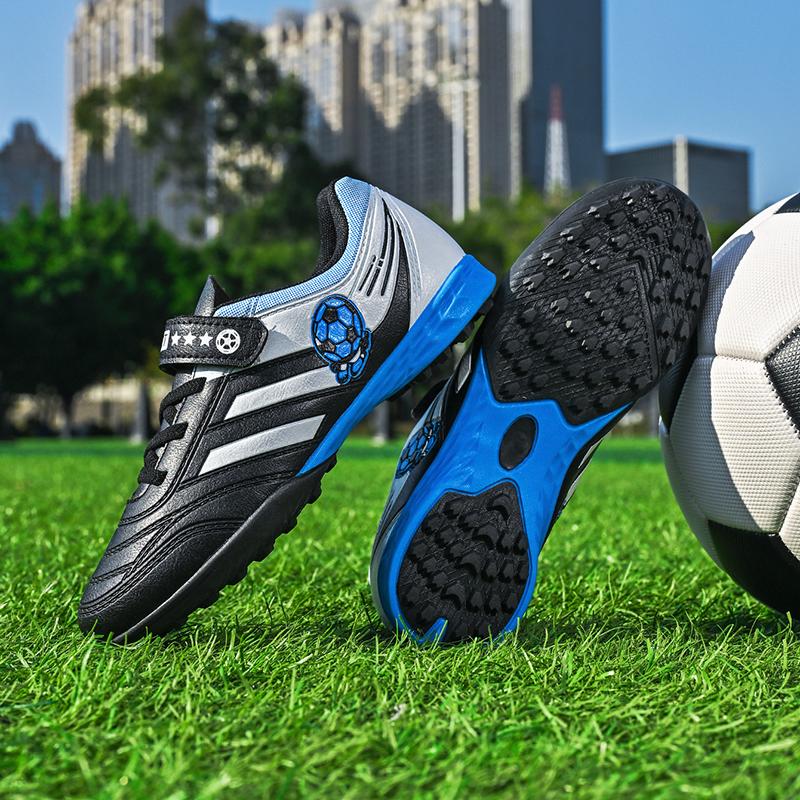 New Kids Professional Soccer Shoes Turf Football Boots Training Shoes Match Grass Ultralight Cleats Boys Non-Slip Drop Shipping