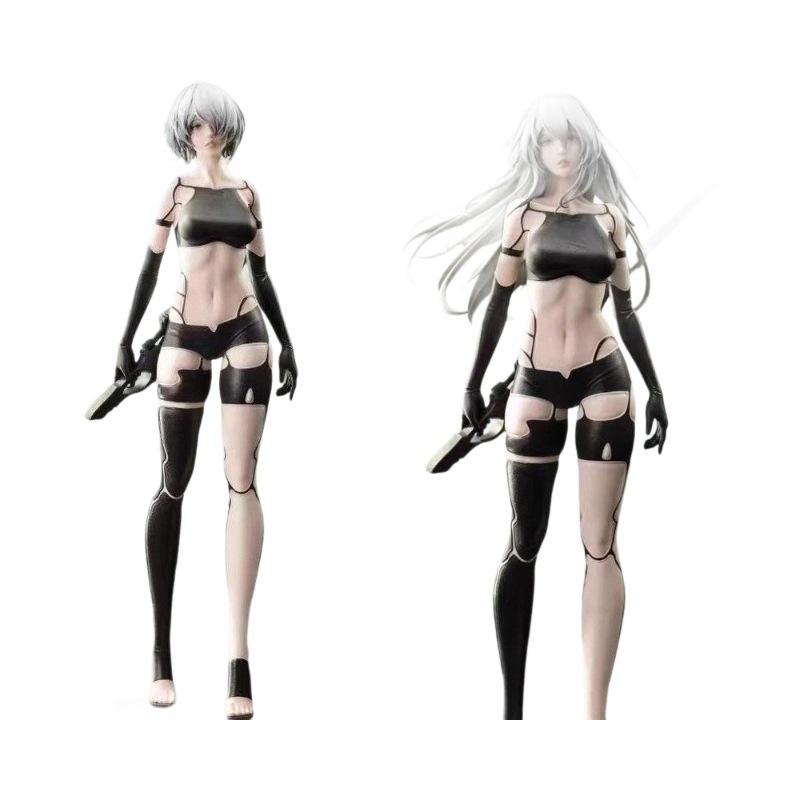 Nier Automata A2 Battle Damaged One Fourth Scale Anime Figure Pvc Collectible Model Statue Desktop Ornament For Adult Collectors