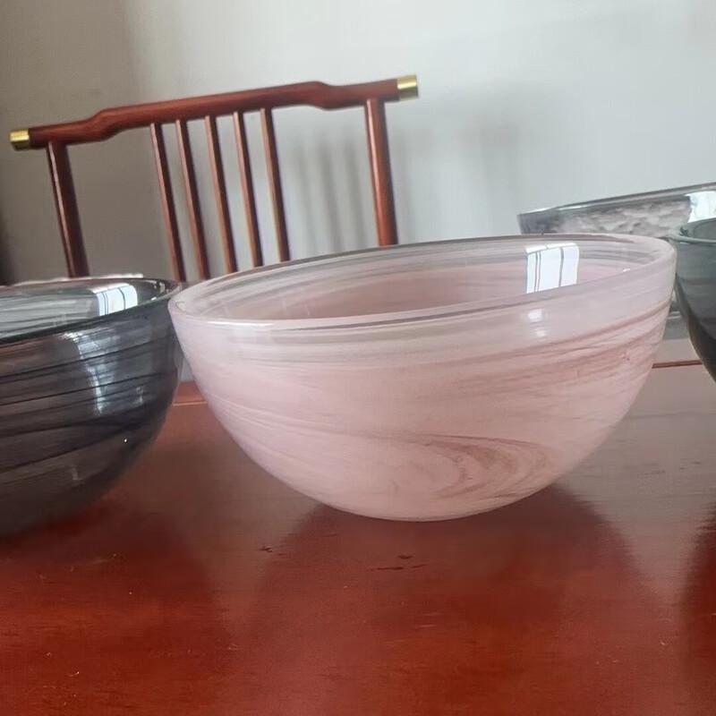 

ZISIZ Cloud Round Glass Dinnerware Set