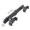 Adjustable Bifunctional Smartphone Clip for Tripod Car Mount Desk Stand with 1/4 Female Screw 27cm Base Fit 4.7-7 Inch Devices
