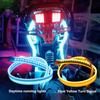 2pcs Motorcycle Turn Signal Lamp LED Daytime Running Lights Tail Light DRL Waterproof Decoration Strip Motor Brake Flowing Amagi