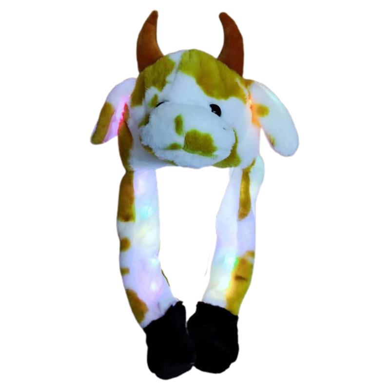 Buy LED Light Up Plush Animal Hat with 