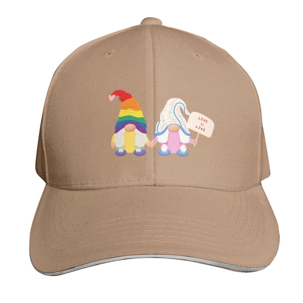 Lesbian Couple Gnomes Lgbt Gnome Baseball Cap Funny Hats Bobble Hat Unisexs Big Size Hat Sports Cap Sun Hats For Women Unisexs