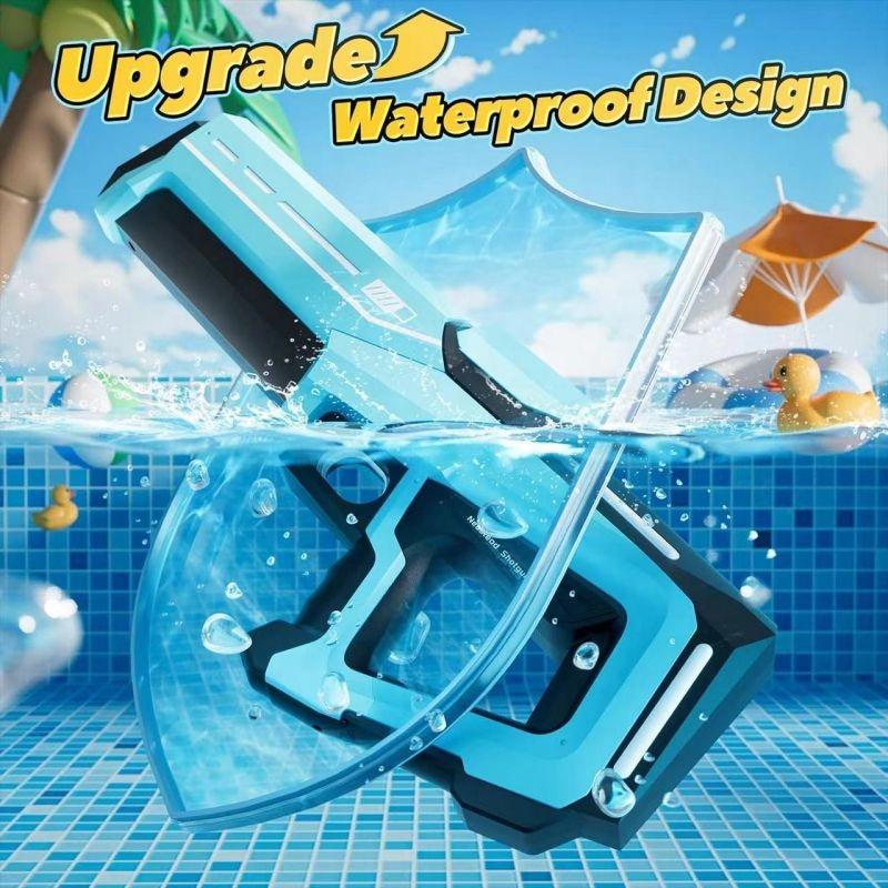 Electric Water Guns For Adults Kids Powerful Squirt Automatic Water Suction Water Blasters Children Summer Outdoor Beach Toys
