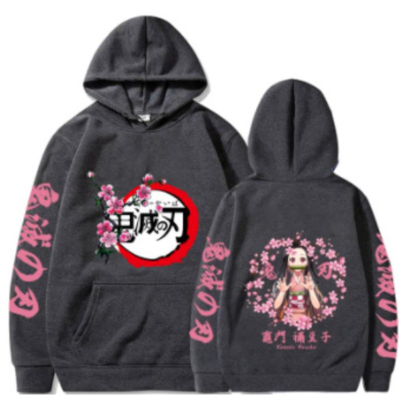 Japan cartoon comics Demon Slayer Print Hoodie  Unisex Fashion Hoodie