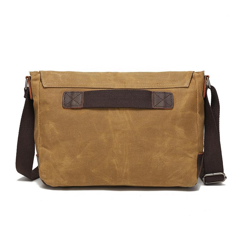 Portable Camera Bag Men's Single Shoulder Oblique Straddle Bag Outside Travel Oblique Back Electric Head Canvas